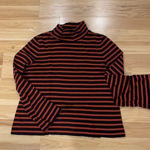 Madewell Striped Turtleneck